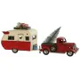 Christmas bauble Home ESPRIT Red Caravan 73 x 19 x 28,5 cm by Home ESPRIT, Christmas - Ref: S3058650, Price: 84,74 €, Discoun...