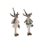 Christmas bauble Home ESPRIT Green Beige Reindeer 29 x 16 x 60 cm (2 Units) by Home ESPRIT, Christmas - Ref: S3058656, Price:...