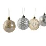 Bolas de Natal Home ESPRIT Champanhe Prateado Polietileno 16 x 16 x 31,5 cm (30 Peças) de Home ESPRIT, Natal - Ref: S3058673,...