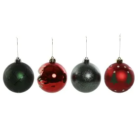 Boules de Noël Home ESPRIT Rouge Doré Polyéthylène 32,5 x 8 x 32,5 cm (16 Pièces) de Home ESPRIT, Noël - Réf : S3058676, Prix...