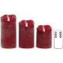 Vela LED Home ESPRIT Rojo 26,5 x 8 x 17 cm (3 Piezas) de Home ESPRIT, Velas eléctricas y LED - Ref: S3058690, Precio: 14,33 €...