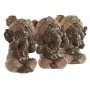 Figura Decorativa Home ESPRIT Laranja Coral Lima Resina Oriental 7,5 x 6,5 x 9 cm (3 Unidades) de Home ESPRIT, Adornos - Ref:...