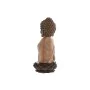 Figurine Décorative Home ESPRIT Marron Orange Corail Citron Résine Buda Oriental 9 x 9 x 21 cm (3 Unités) de Home ESPRIT, Obj...