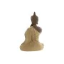 Decorative Figure Home ESPRIT Orange Coral Lime Resin Buddha Oriental 9 x 6 x 13 cm (3 Units) by Home ESPRIT, Ornaments - Ref...