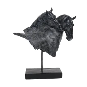 Figura Decorativa Home ESPRIT Resina Caballos 41,5 x 21,5 x 47 cm de Home ESPRIT, Adornos - Ref: S3058744, Precio: 84,11 €, D...