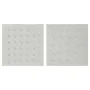 Décoration murale Home ESPRIT Blanc Bois MDF Moderne 80 x 6,5 x 80 cm de Home ESPRIT, Objets de décoration - Réf : S3058761, ...