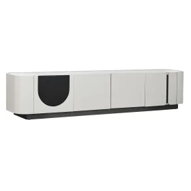 Mueble de TV Home ESPRIT Blanco Negro Beige 200 x 40 x 42 cm de Home ESPRIT, Mesas y soportes para TV - Ref: S3058765, Precio...