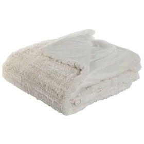 Blanket Home ESPRIT Beige 220 x 240 x 1 cm by Home ESPRIT, Blankets and bedcovers - Ref: S3058772, Price: 72,52 €, Discount: %