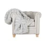 Manta Home ESPRIT Cinzento claro 220 x 240 x 1 cm de Home ESPRIT, Cobertores e colchas - Ref: S3058774, Preço: 72,52 €, Desco...