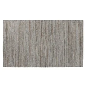 Alfombra Home ESPRIT Blanco Marrón Natural Boho 160 x 230 x 1 cm de Home ESPRIT, Alfombras - Ref: S3058803, Precio: 144,84 €,...