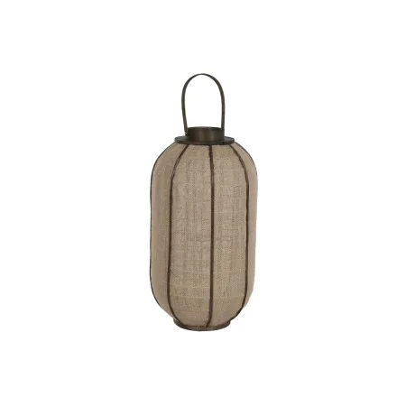 Portacandele Home ESPRIT Naturale Juta Bambù 33 x 33 x 61,5 cm di Home ESPRIT, Candelieri e portacandele - Rif: S3058853, Pre...