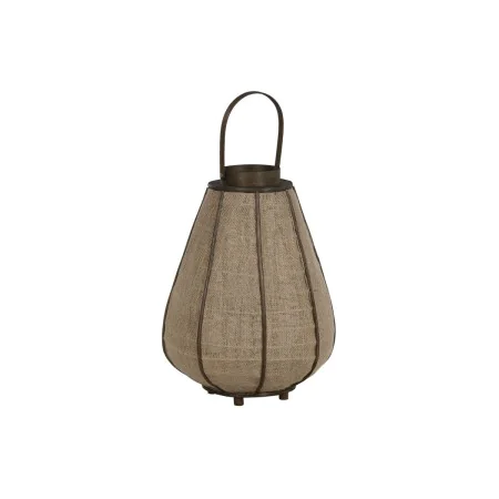 Portacandele Home ESPRIT Naturale Juta Bambù 36 x 36 x 48,5 cm di Home ESPRIT, Candelieri e portacandele - Rif: S3058859, Pre...