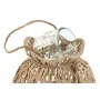 Candleholder Home ESPRIT Natural Metal Rope 15 x 15 x 20 cm by Home ESPRIT, Candelabras and candle holders - Ref: S3058863, P...