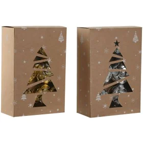 Bolas de Navidad Home ESPRIT Dorado Plateado PVC 20 x 10 x 30 cm (2 Unidades) de Home ESPRIT, Navidad - Ref: S3058866, Precio...