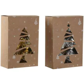 Bolas de Natal Home ESPRIT Dourado Prateado PVC 20 x 10 x 30 cm (2 Unidades) de Home ESPRIT, Natal - Ref: S3058866, Preço: 12...