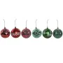 Boules de Noël Home ESPRIT Rouge Vert PVC 16 x 16 x 24 cm (2 Unités) de Home ESPRIT, Noël - Réf : S3058867, Prix : 16,89 €, R...