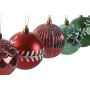 Boules de Noël Home ESPRIT Rouge Vert PVC 16 x 16 x 24 cm (2 Unités) de Home ESPRIT, Noël - Réf : S3058867, Prix : 16,89 €, R...