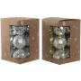 Bolas de Navidad Home ESPRIT Dorado Plateado PVC 16 x 16 x 24 cm (2 Unidades) de Home ESPRIT, Navidad - Ref: S3058868, Precio...