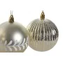 Boules de Noël Home ESPRIT Doré Argenté PVC 16 x 16 x 24 cm (2 Unités) de Home ESPRIT, Noël - Réf : S3058868, Prix : 16,89 €,...