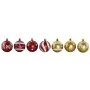 Christmas Baubles Home ESPRIT Red Golden PVC 25 x 6 x 25 cm (16 Pieces) by Home ESPRIT, Christmas - Ref: S3058869, Price: 6,6...