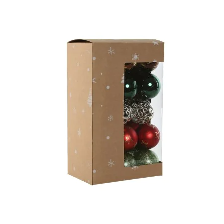 Bolas de Natal Home ESPRIT Multicolor PVC 18 x 12 x 30 cm (30 Peças) de Home ESPRIT, Natal - Ref: S3058870, Preço: 9,24 €, De...