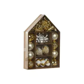 Bolas de Navidad Home ESPRIT Dorado PVC 24 x 6 x 35 cm de Home ESPRIT, Navidad - Ref: S3058871, Precio: 9,58 €, Descuento: %