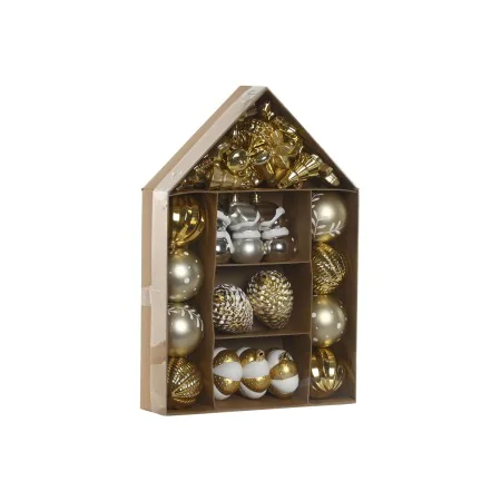 Bolas de Navidad Home ESPRIT Dorado PVC 24 x 6 x 35 cm de Home ESPRIT, Navidad - Ref: S3058871, Precio: 9,98 €, Descuento: %