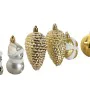 Bolas de Natal Home ESPRIT Dourado PVC 24 x 6 x 35 cm de Home ESPRIT, Natal - Ref: S3058871, Preço: 9,98 €, Desconto: %