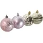 Bolas de Natal Home ESPRIT Cor de Rosa PVC 25 x 6 x 25 cm de Home ESPRIT, Natal - Ref: S3058873, Preço: 9,52 €, Desconto: %