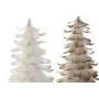 Sapin de Noël Home ESPRIT Blanc Doré Carton Plume 22 x 22 x 46 cm (2 Unités) de Home ESPRIT, Noël - Réf : S3058874, Prix : 38...