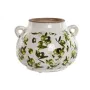 Vase Home ESPRIT Blanc Marron Vert Grès Olive 21 x 20 x 16 cm de Home ESPRIT, Vases - Réf : S3058888, Prix : 17,29 €, Remise : %