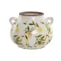 Vase Home ESPRIT Yellow White Brown Stoneware Lemon 21 x 20 x 16 cm by Home ESPRIT, Vases - Ref: S3058890, Price: 16,60 €, Di...