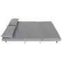 Canapé Convertible Home ESPRIT Naturel Gris clair 120 x 91 x 78 cm de Home ESPRIT, Canapés et divans - Réf : S3058904, Prix :...