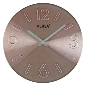 Orologio da Parete Versa 18560231 Rame Metallo Alluminio 4 x 35,5 x 35,5 cm di Versa, Orologi da parete - Rif: S3400365, Prez...