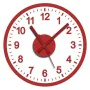 Reloj de Pared Versa Rojo Adhesivo de Versa, Relojes de pared - Ref: S3400538, Precio: 4,92 €, Descuento: %