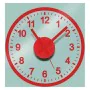 Horloge Murale Versa Rouge Adhésif de Versa, Pendules murales - Réf : S3400538, Prix : 4,92 €, Remise : %