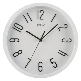 Wall Clock Versa Plastic (4,6 x 30 x 30 cm) by Versa, Wall Clocks - Ref: S3400734, Price: 11,56 €, Discount: %