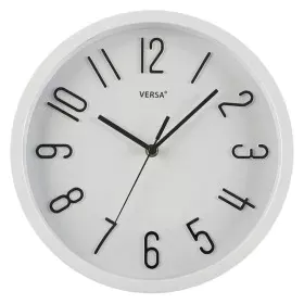 Horloge Murale Versa Plastique (4,6 x 30 x 30 cm) de Versa, Pendules murales - Réf : S3400734, Prix : 11,56 €, Remise : %