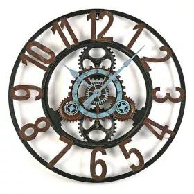 Horloge Murale Versa Métal (4,5 x 60 x 60 cm) de Versa, Pendules murales - Réf : S3400910, Prix : 53,40 €, Remise : %