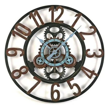 Reloj de Pared Versa Metal (4,5 x 60 x 60 cm) de Versa, Relojes de pared - Ref: S3400910, Precio: 53,40 €, Descuento: %