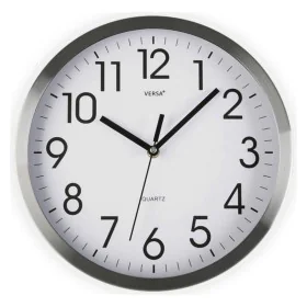 Reloj de Pared Aluminio (4,1 x 25 x 25 cm) de Versa, Relojes de pared - Ref: S3401848, Precio: 13,89 €, Descuento: %