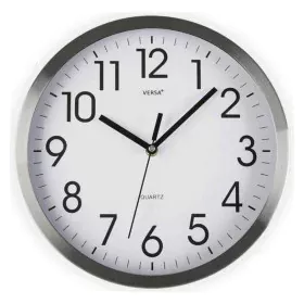 Wall Clock Aluminium (4,1 x 25 x 25 cm) by Versa, Wall Clocks - Ref: S3401848, Price: 13,89 €, Discount: %