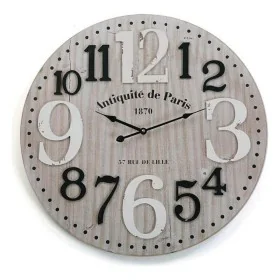 Horloge Murale Versa Bois MDF (4,5 x 60 x 60 cm) de Versa, Pendules murales - Réf : S3402424, Prix : 37,92 €, Remise : %