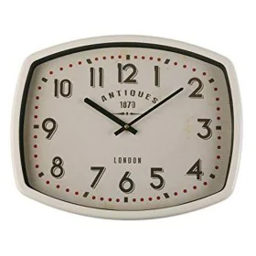 Horloge Murale Versa Antiques London Métal (6 x 33 x 40 cm) de Versa, Pendules murales - Réf : S3402546, Prix : 18,55 €, Remi...