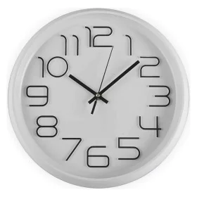 Horloge Murale Versa Plastique (4,5 x 30 x 30 cm) de Versa, Pendules murales - Réf : S3402643, Prix : 10,78 €, Remise : %