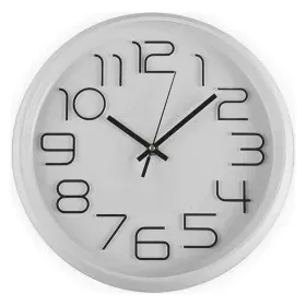 Horloge Murale Versa Plastique (4,5 x 30 x 30 cm) de Versa, Pendules murales - Réf : S3402643, Prix : 10,36 €, Remise : %