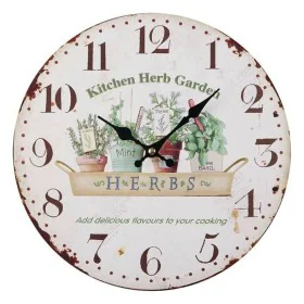 Horloge Murale Kitchen Métal (5 x 28 x 28 cm) de Versa, Pendules murales - Réf : S3402899, Prix : 8,52 €, Remise : %