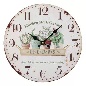 Orologio da Parete Kitchen Metallo (5 x 28 x 28 cm) di Versa, Orologi da parete - Rif: S3402899, Prezzo: 8,52 €, Sconto: %