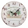 Horloge Murale Kitchen Métal (5 x 28 x 28 cm) de Versa, Pendules murales - Réf : S3402899, Prix : 8,52 €, Remise : %