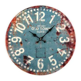 Horloge Murale Versa Old Town Métal (4 x 40 x 40 cm) de Versa, Pendules murales - Réf : S3403422, Prix : 18,65 €, Remise : %